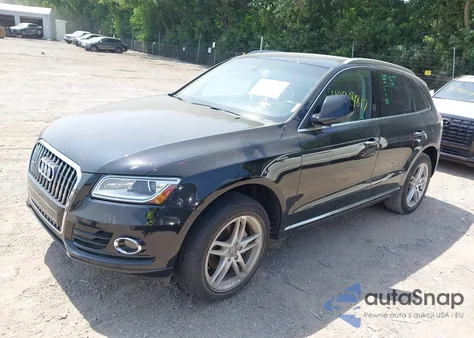 2016 Audi Q5 2.0T Premium from USA, damaged, VIN WA1L2AFP2GA136484